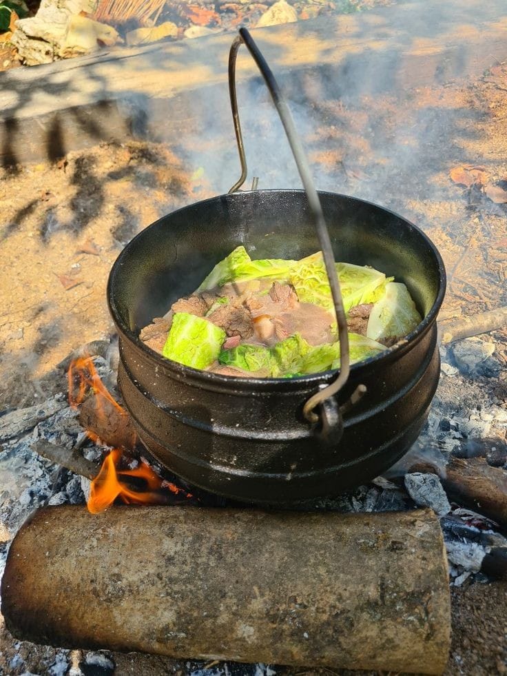 Chaudron en fonte Approche Libre