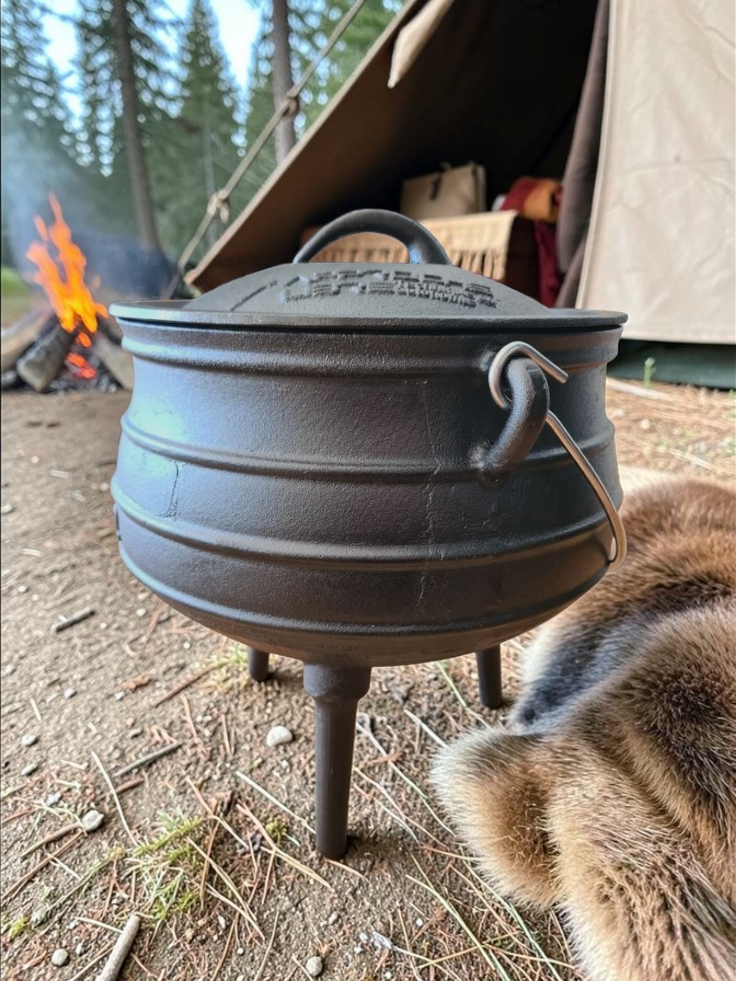 Chaudron en fonte, Dutch Oven et Potdjie