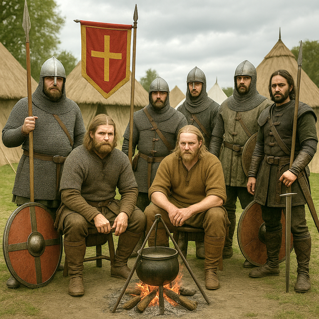 Cuisine au chaudron du Moyen Âge 