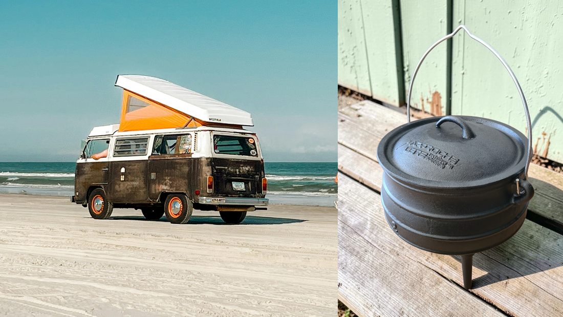 Van life : pourquoi un chaudron en fonte a toute sa place dans vos road trips