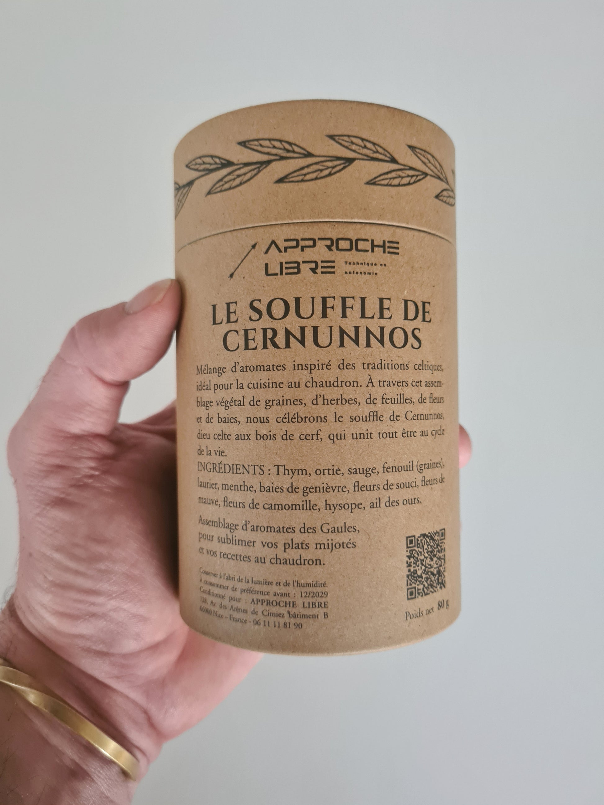 Mélange d’aromates des Gaules— Le Souffle de Cernunnos. 80g