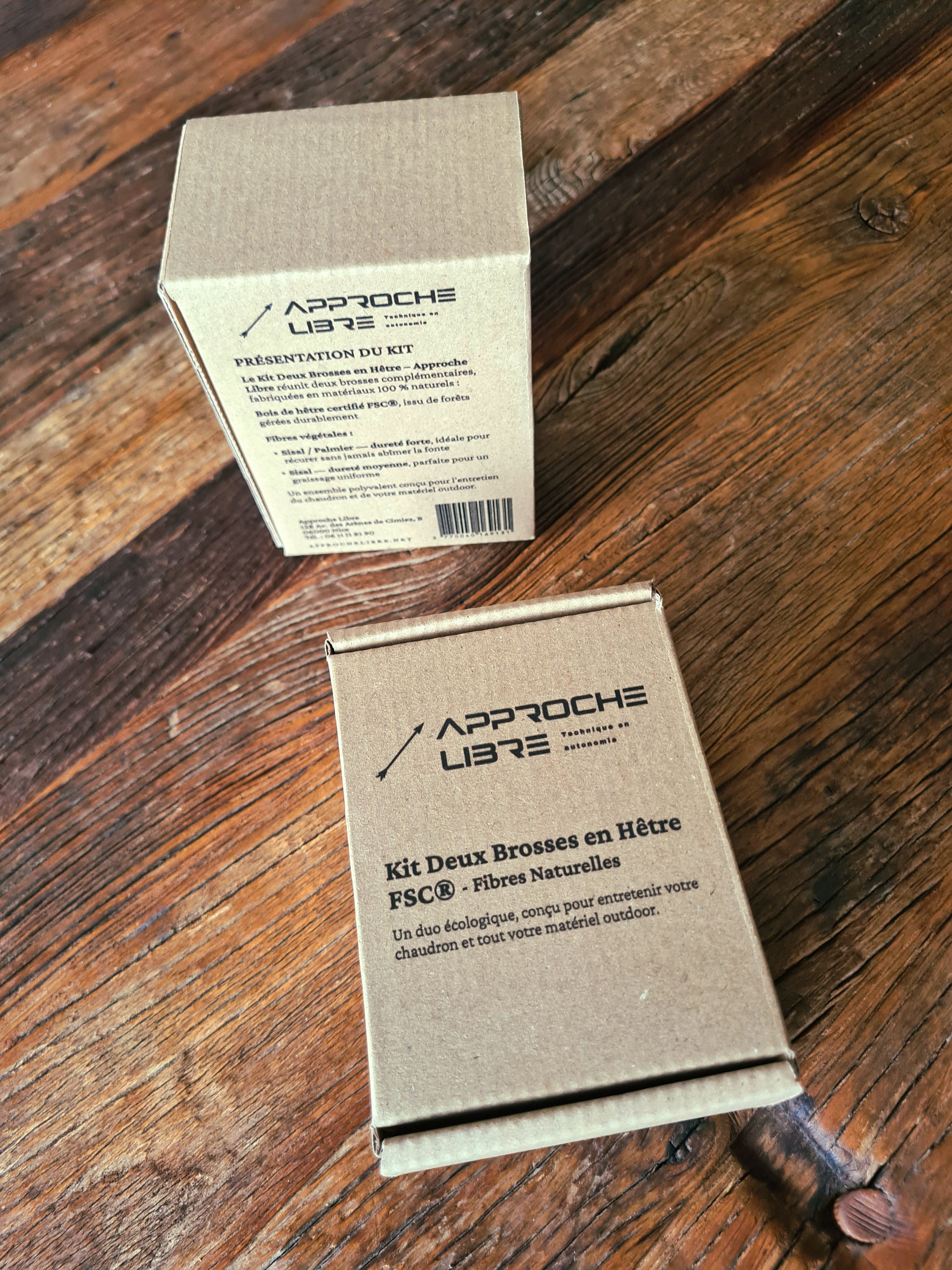 Bosses naturelles écologiques et durables. Approche Libre propose ce kit de nettoyage pour entretenir ses chaudrons.