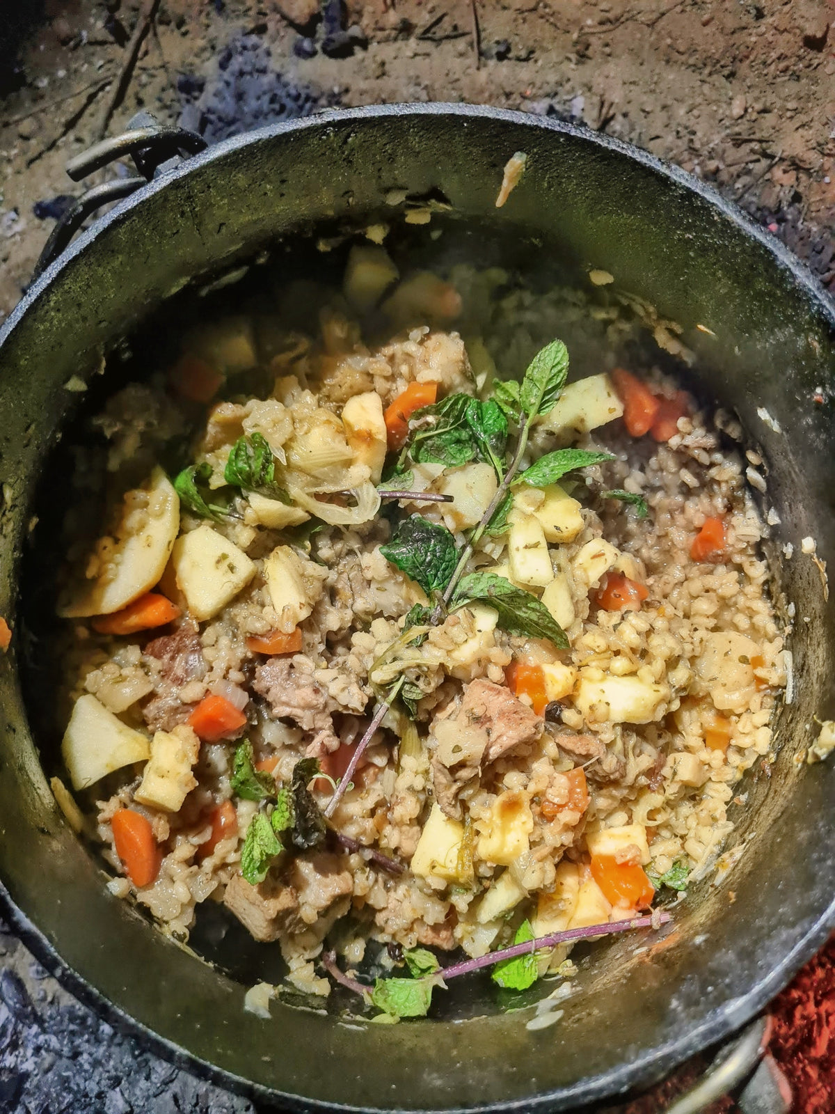 Cuisine Gauloise au chaudron 