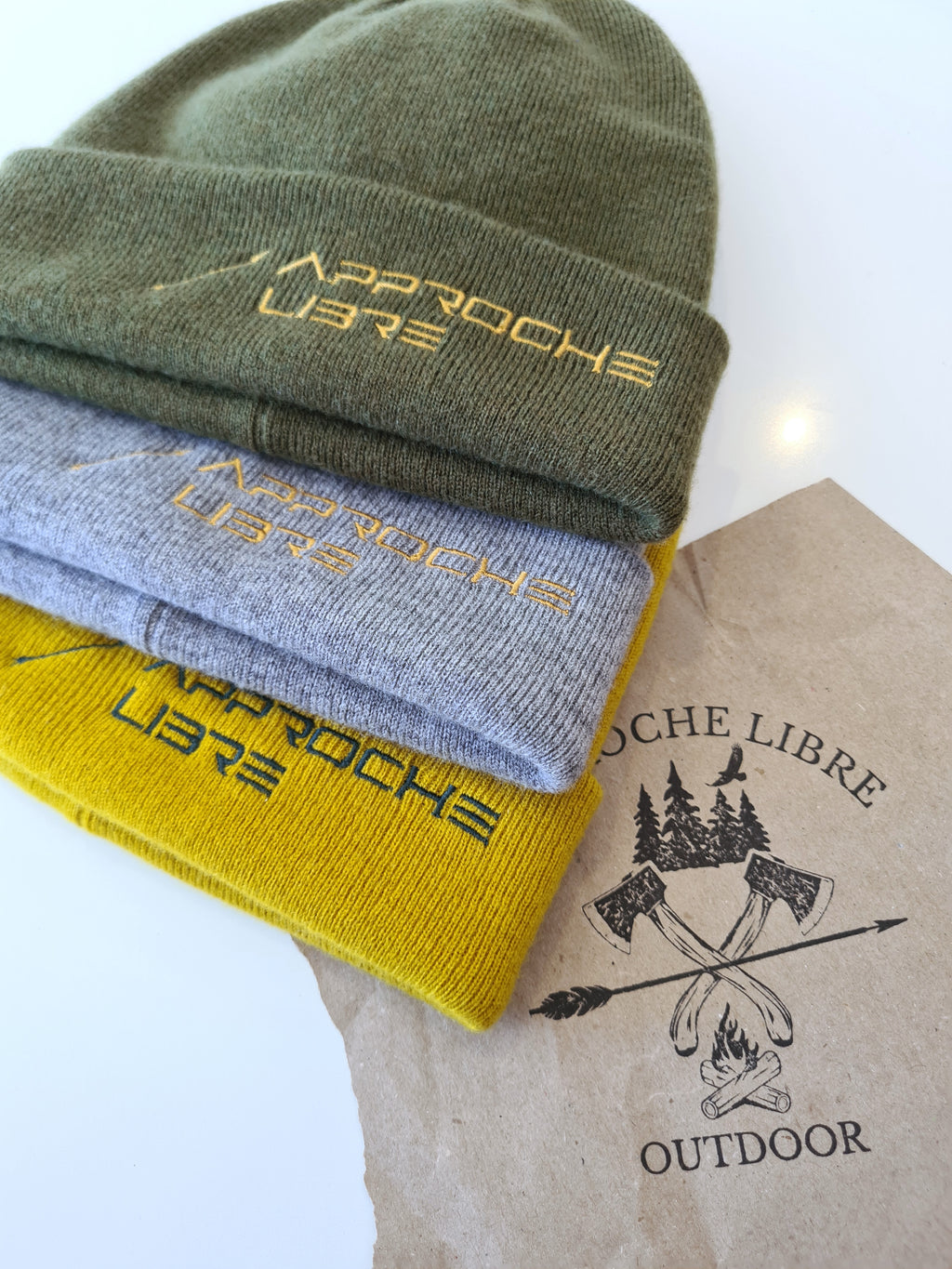 Approche Libre propose des bonnets 100 % laine mérinos  